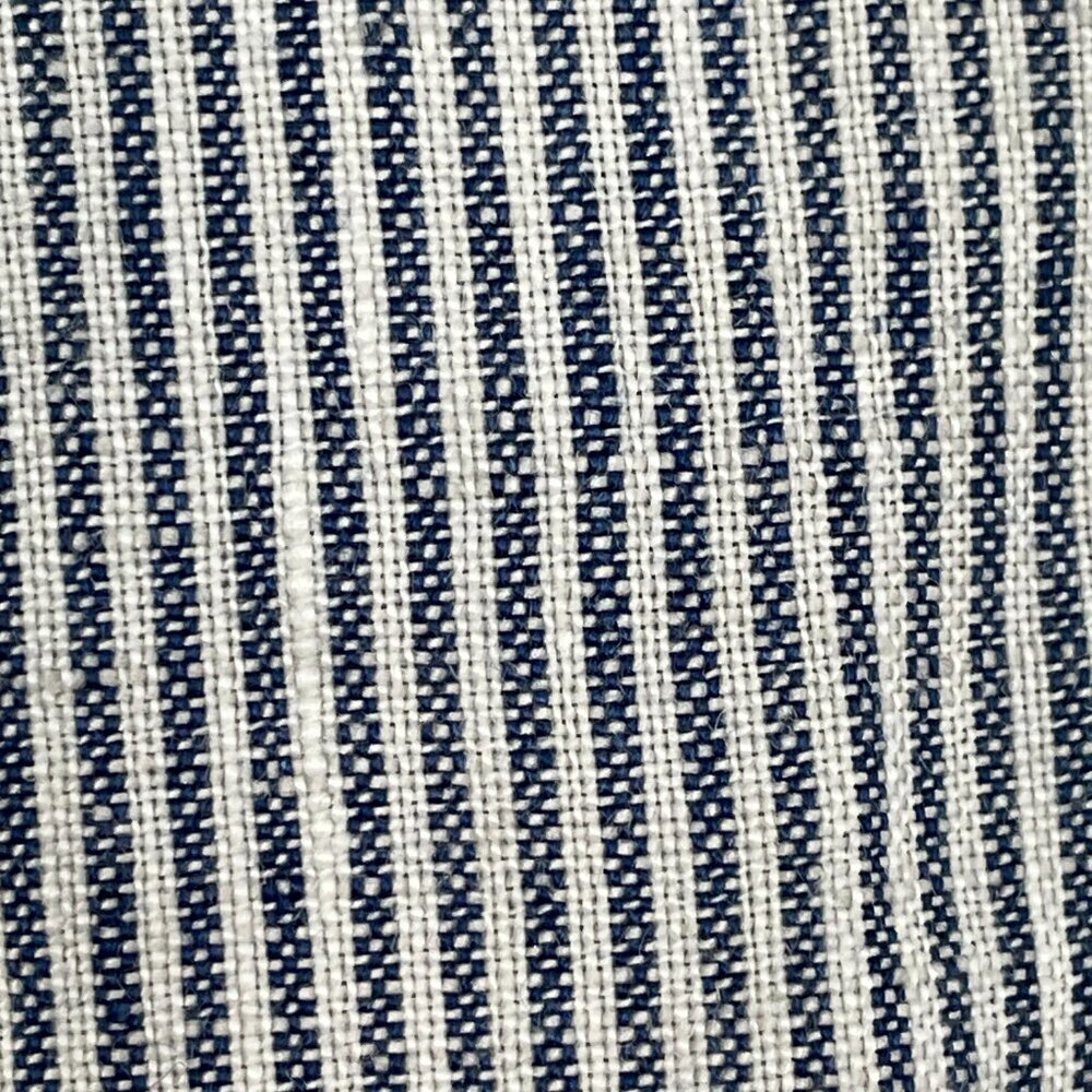 Tahari 100% Linen Stripe Shirt Dress Blue White Size S - Picture 9 of 13